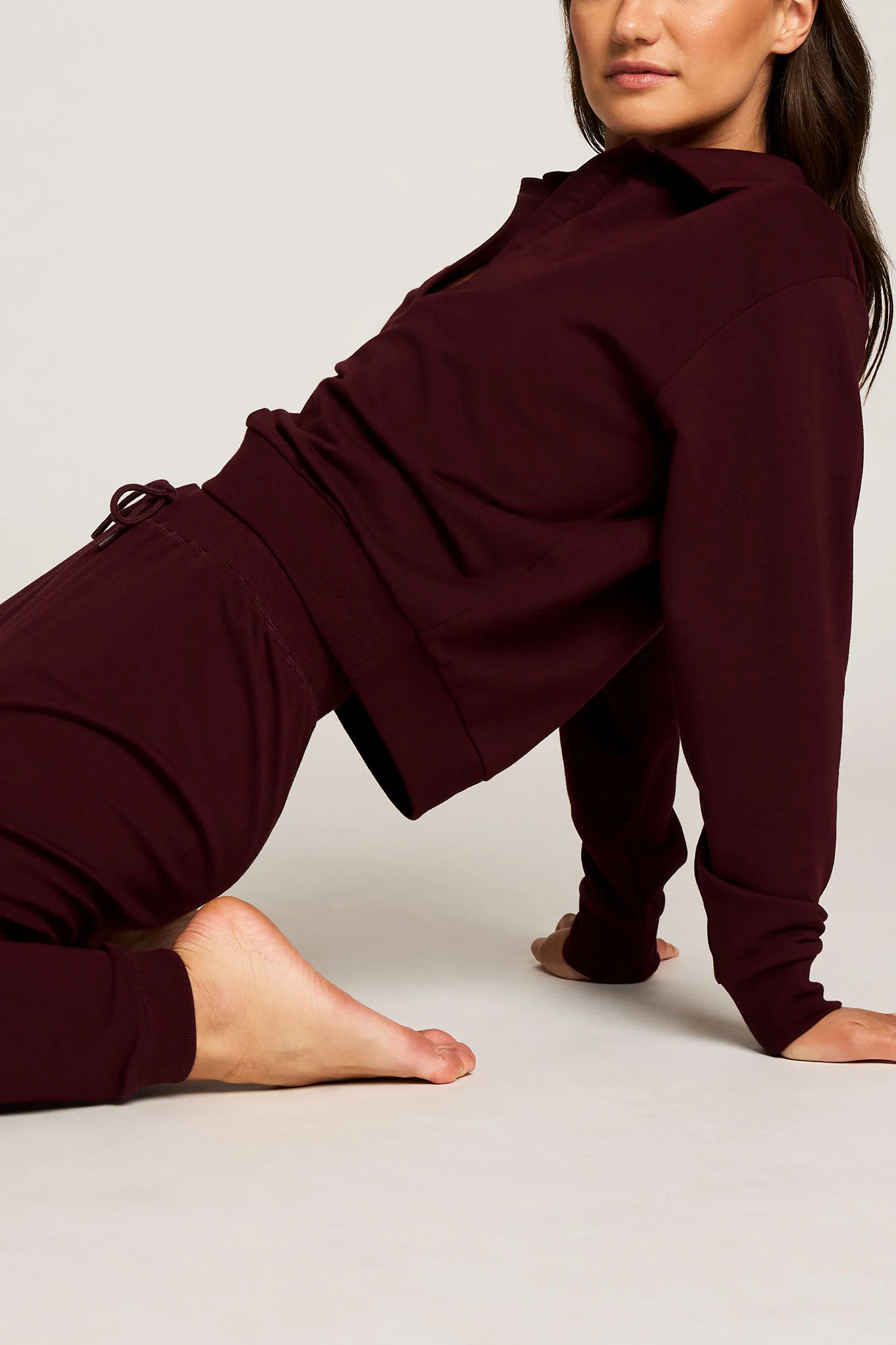 Club Pullover in Garnet - Image 4